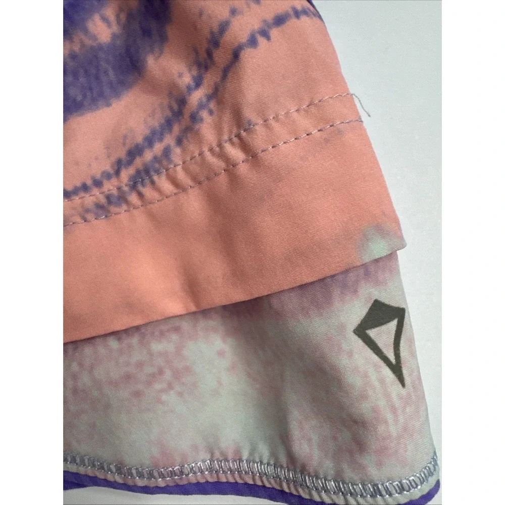 Ivivva By Lululemon Girls  Cool On The Court Skort, Pink Purple Tie Dye,  Size 8
